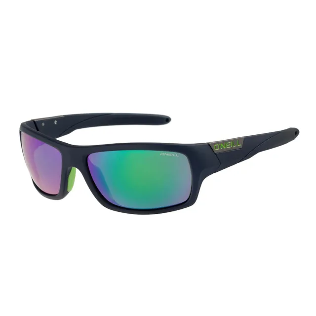 O'Neill Men's Polarised Rectangle Sunglasses, Navy, ONS-BARREL2.0-132P