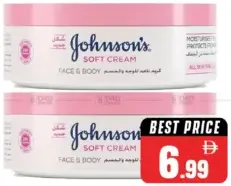 Johnson's Soft Cream Face & Body