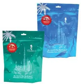 Assorted Dates Chocolate with Almonds