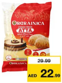Orgrainica Chakki Fresh Atta