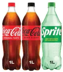 Coca-Cola + Sprite Coca-Cola + Coca-Cola zero sugar + Sprite Drink