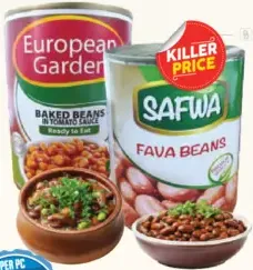 European Garden / SAFWA Baked Beans/Fava Beans