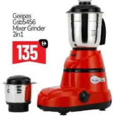 Geepas Mixer Grinder GSB5456