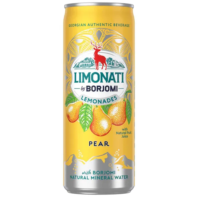 Limonati by Borjomi Pear Lemonade Drink
