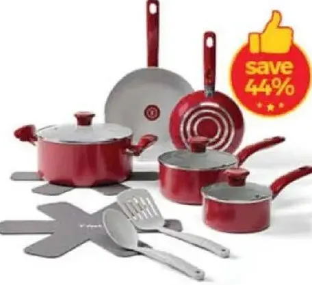 T-fal Simply Ceramic Cookware Set