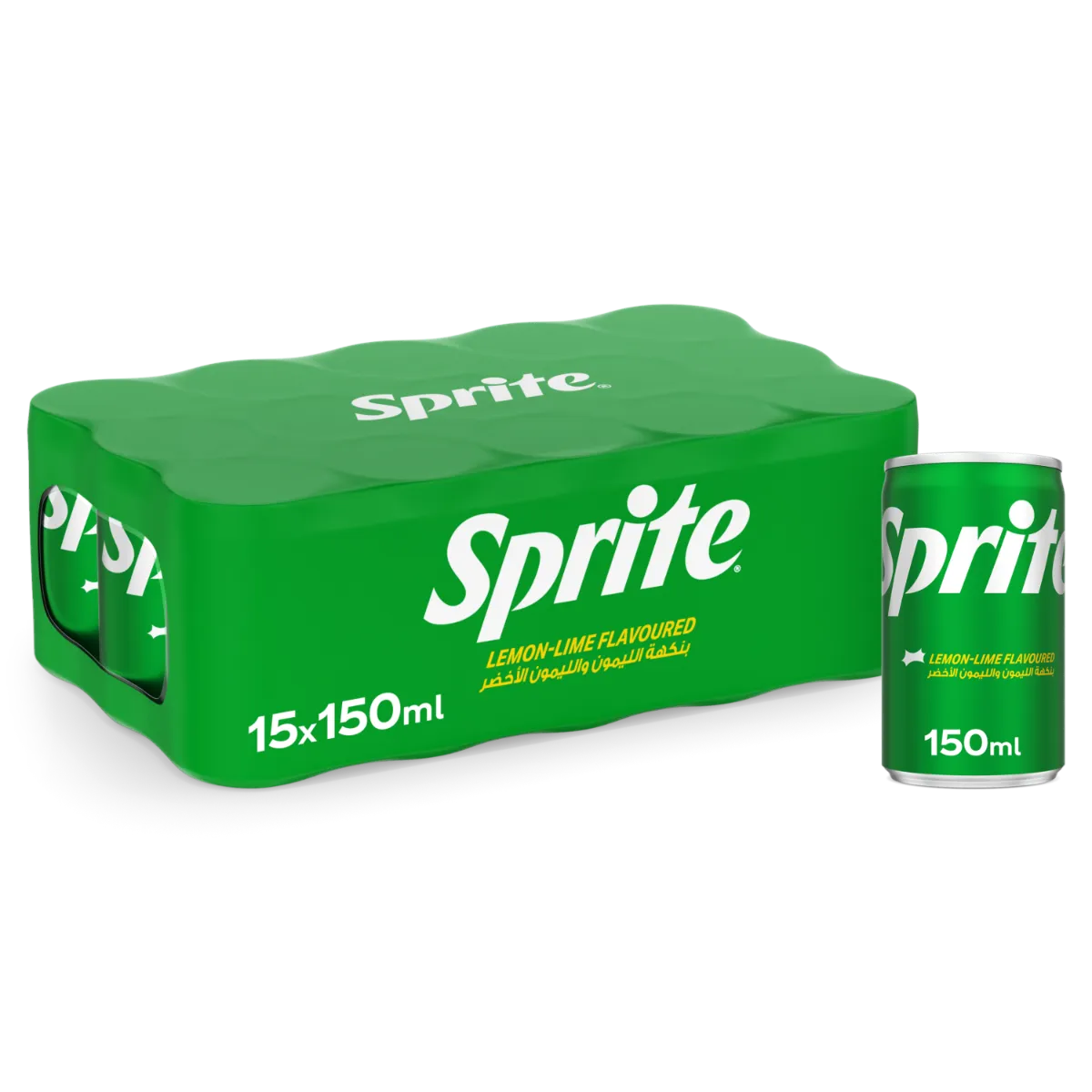 Sprite مشروب غازي صغير ليمون وليمون أخضر
