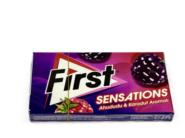 First Sugar Free Gum Blackberry