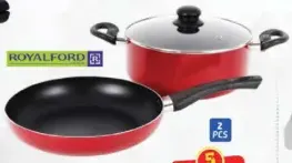 Royalford طقم أواني طهي Ns (مقلاة + قدر) Rf12597