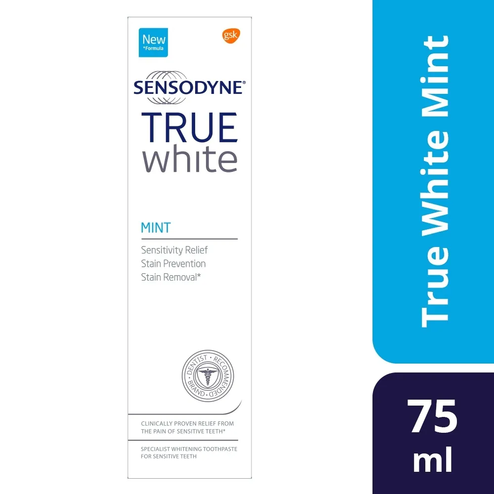 Sensodyne معجون أسنان للتبييض الحقيقي
