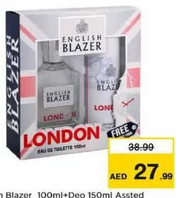 English Blazer Deo Assted
