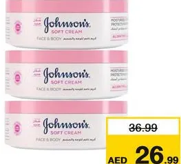 Johnson's Natural Soft Skin Cream