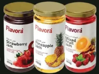 Flavora Fruit Jam Assorted