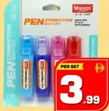 Wnecos Correction Pen
