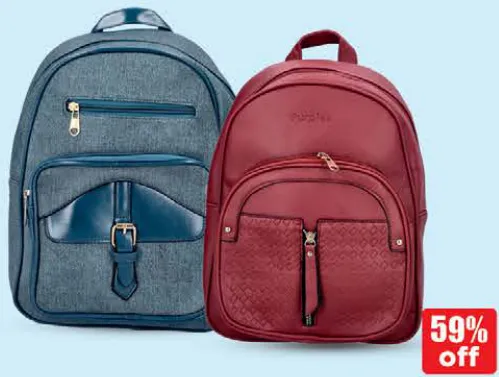 Purples Women’s Bag Pack Assorted