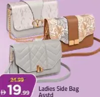 Ladies Side Bag Assorted