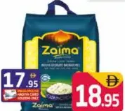 Zaima Indian Basmati Rice Extra Long Grain