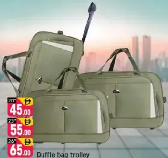 Duffle bag trolley