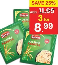 Thanima Frozen Malabar Porotta