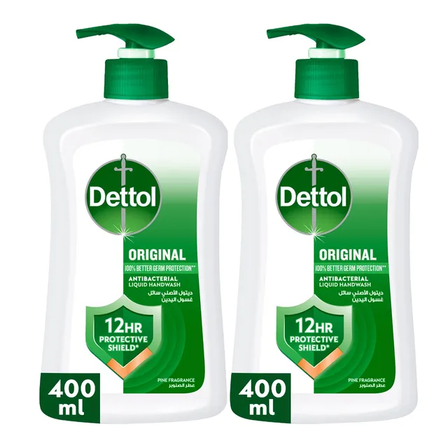 Dettol Original Liquid Handwash Pump Pine Scent