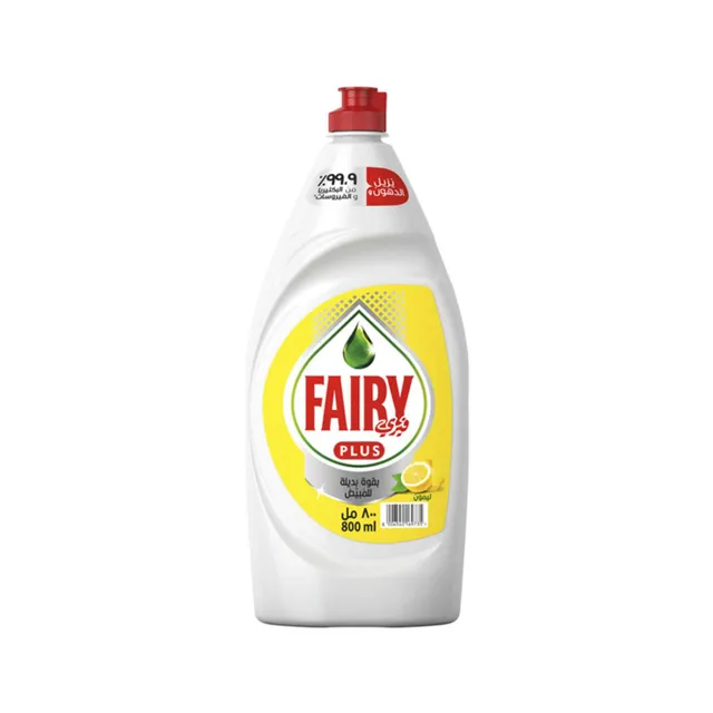 Fairy Plus Dishwashing Liquid Lemon