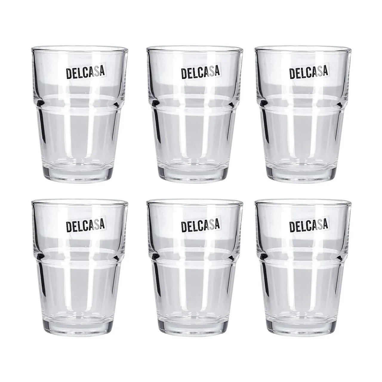 Delcasa كأس زجاجي