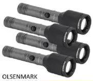 Olsenmark مصباح يدوي قابل للتكبير