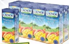 Lacnor Nas 100% Juice Mango / Cocktails