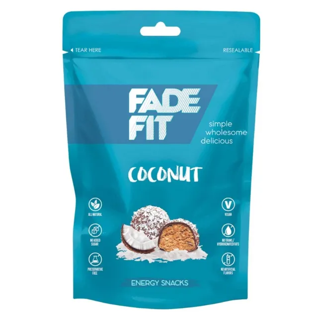 Fade Fit Chocolate and Coconut Energy Balls