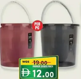 Kitchenette Plastic Bucket KN4044/45