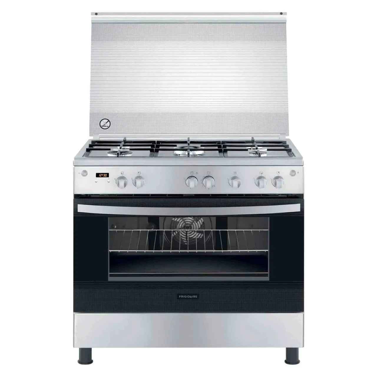 Frigidaire فرن غاز قائم بذاته FNGE90JGRSO فضي