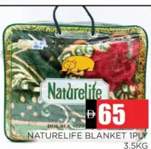 Naturelife Blanket 1Ply