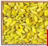 Green Rasins Kashmiri
