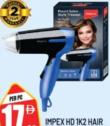 Impex Hair Dryer Hd 1K2