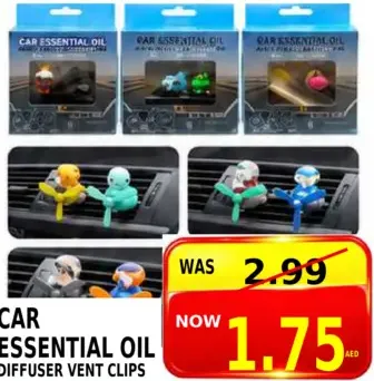 Car Essential Oil Diffuser Vent Clips