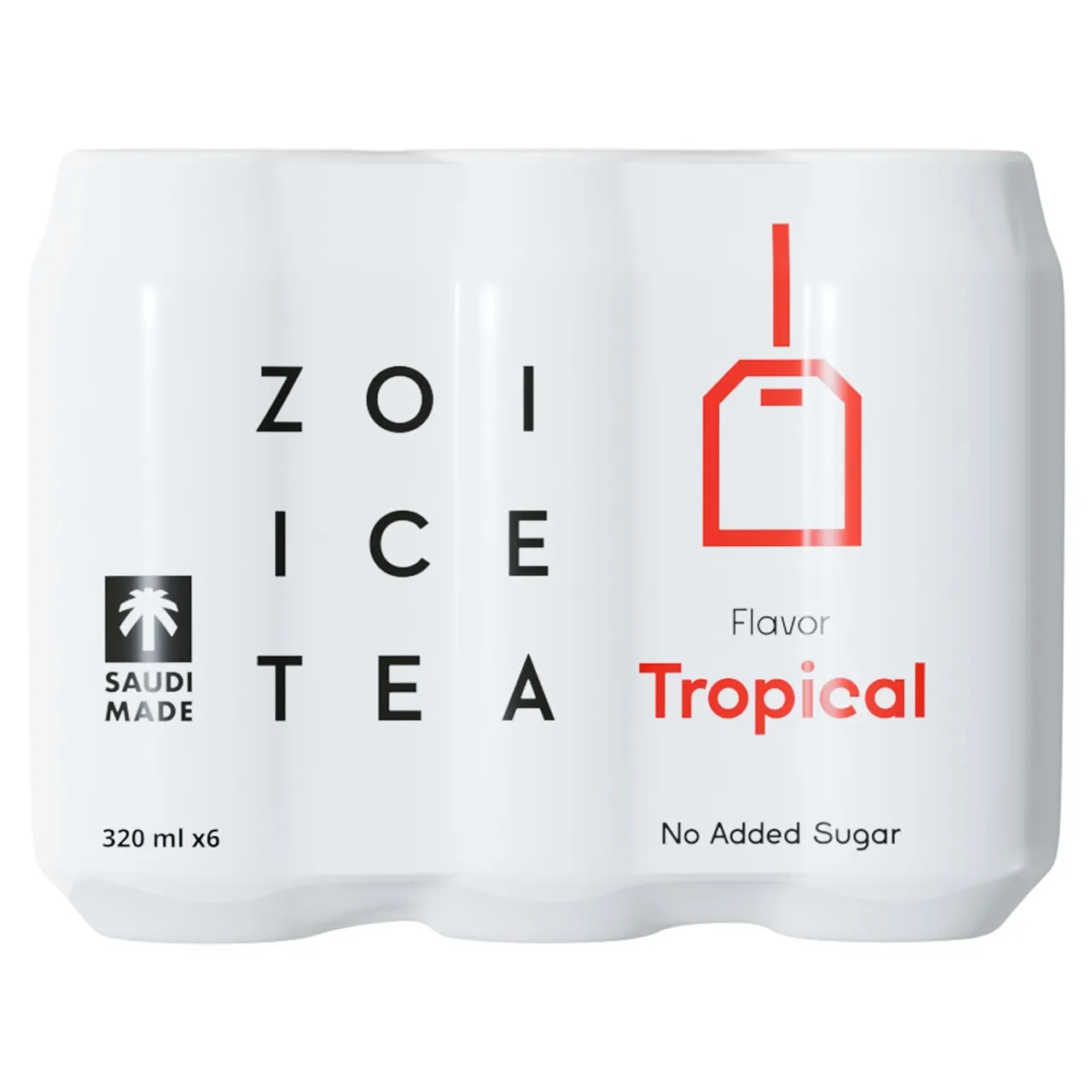 Zoi Ice Tea استوائي بدون سكر مضاف