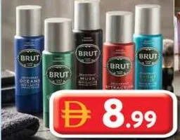 Brut Deodorant Assorted