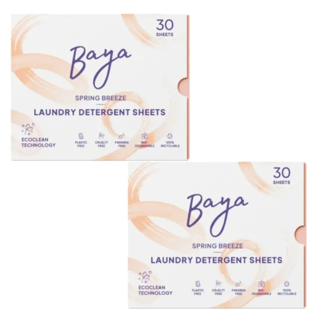 Baya Detergent Sheets Spring Breeze