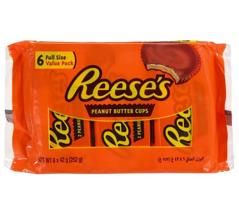 Reeses أكواب شوكولاتة بزبدة الفول السوداني Reese's