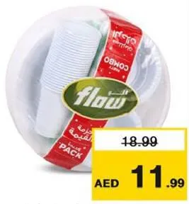 Flow Disposable Party Combo Set