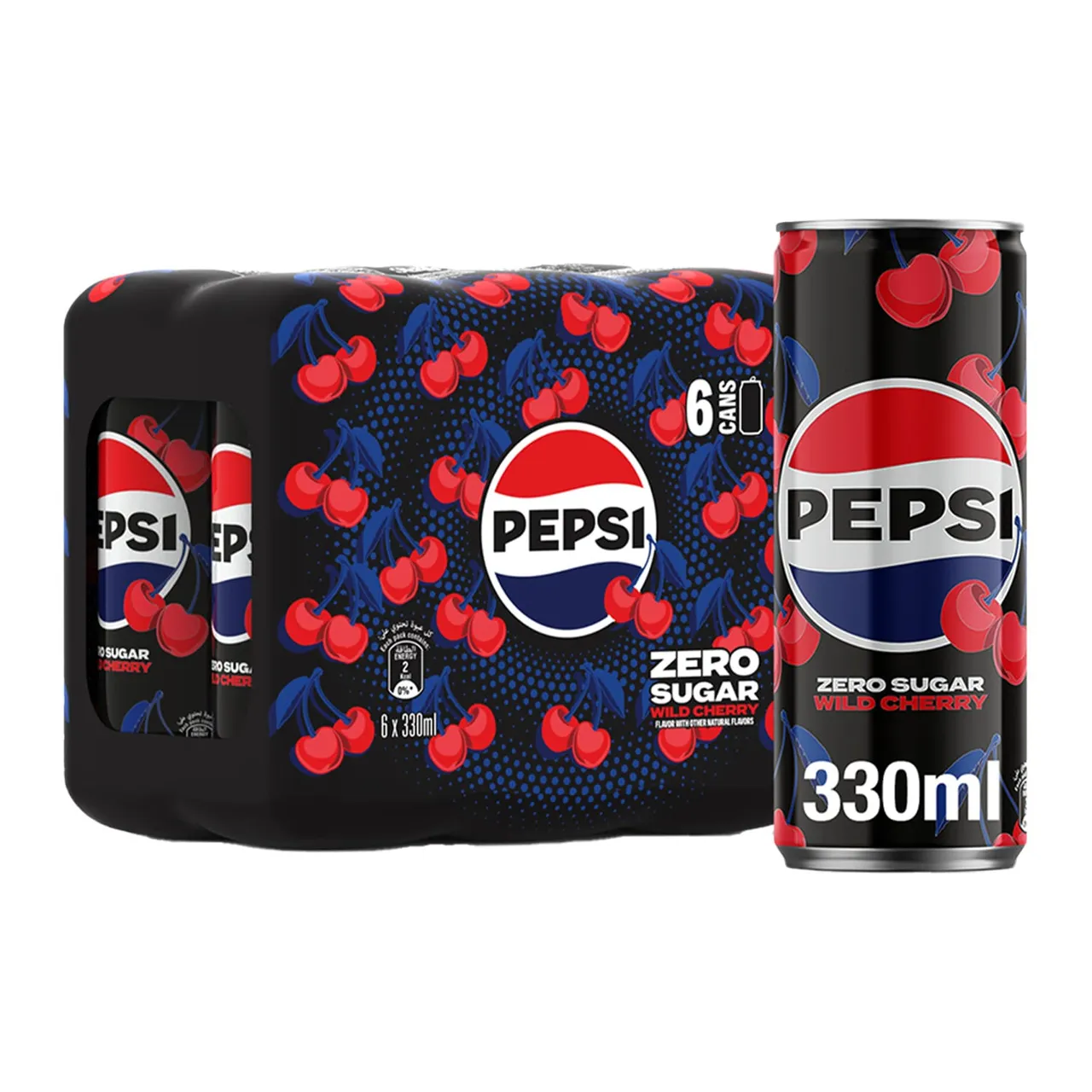 Pepsi كرز بري زيرو سكر