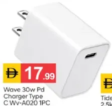 Wave Pd Charger 30W Type C WV-A020
