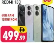 Redmi 13C 5G, 6 GB RAM/128 GB Rom