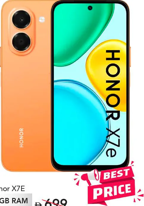 Honor X7E 6 GB Ram 128 4G