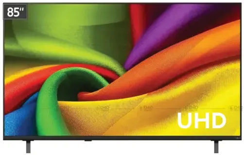 LG Nano Ai 4K Uhd Tv 85NU840B6LA; HDMI 3; USB 1; Alpha 7 AI Processor 4K Gen9