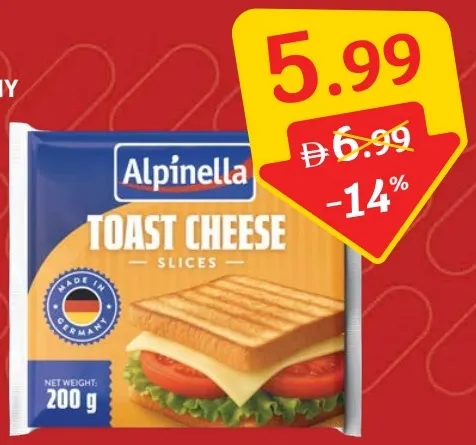 Alpinella IWS Toast Cheese
