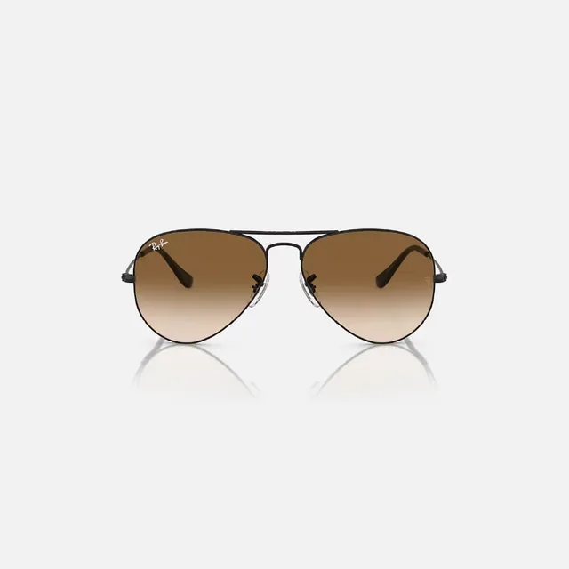 Rayban 51-58 mm Unisex Aviator Sunglasses, Ruthenium, RB3025-004/51-58