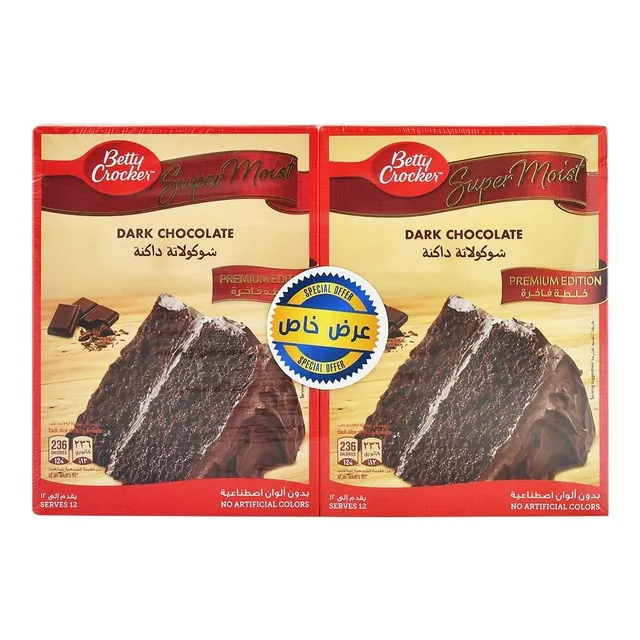 Betty Crocker Super Moist Dark Chocolate Arb