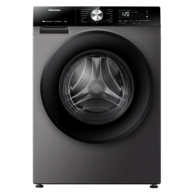 Hisense ConnectLife Front Load Washing Machine With Wi-Fi WF3S9043BT Titanium Grey