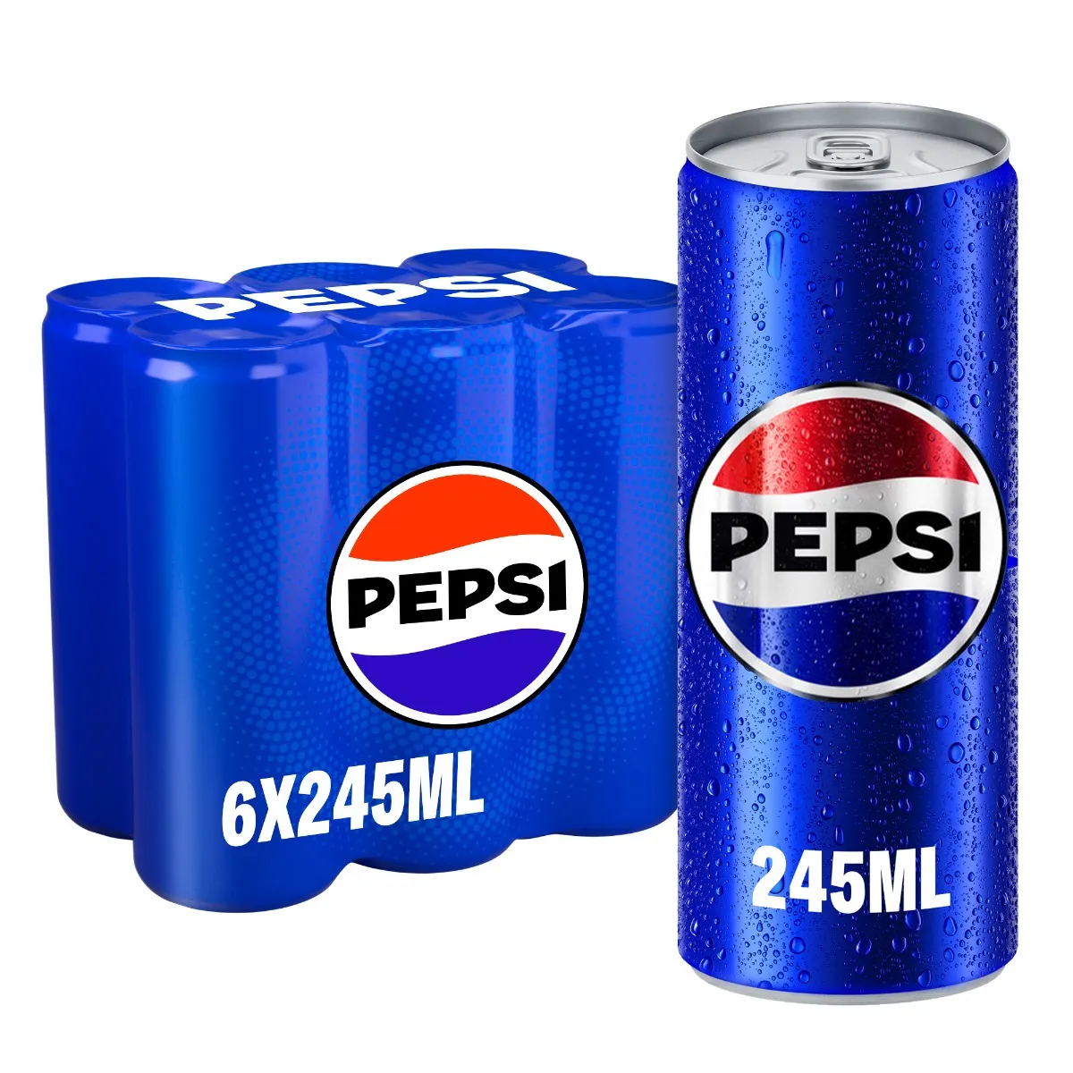 Pepsi علب 245Mlx6Pcs