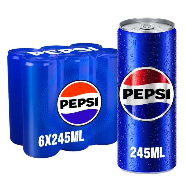 Pepsi Can 245Mlx6Pcs